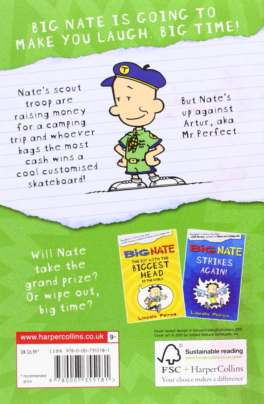 Livre Big Nate On a Roll - Lincoln Pierce (Livre d'occasion) - ISBN 0007355181