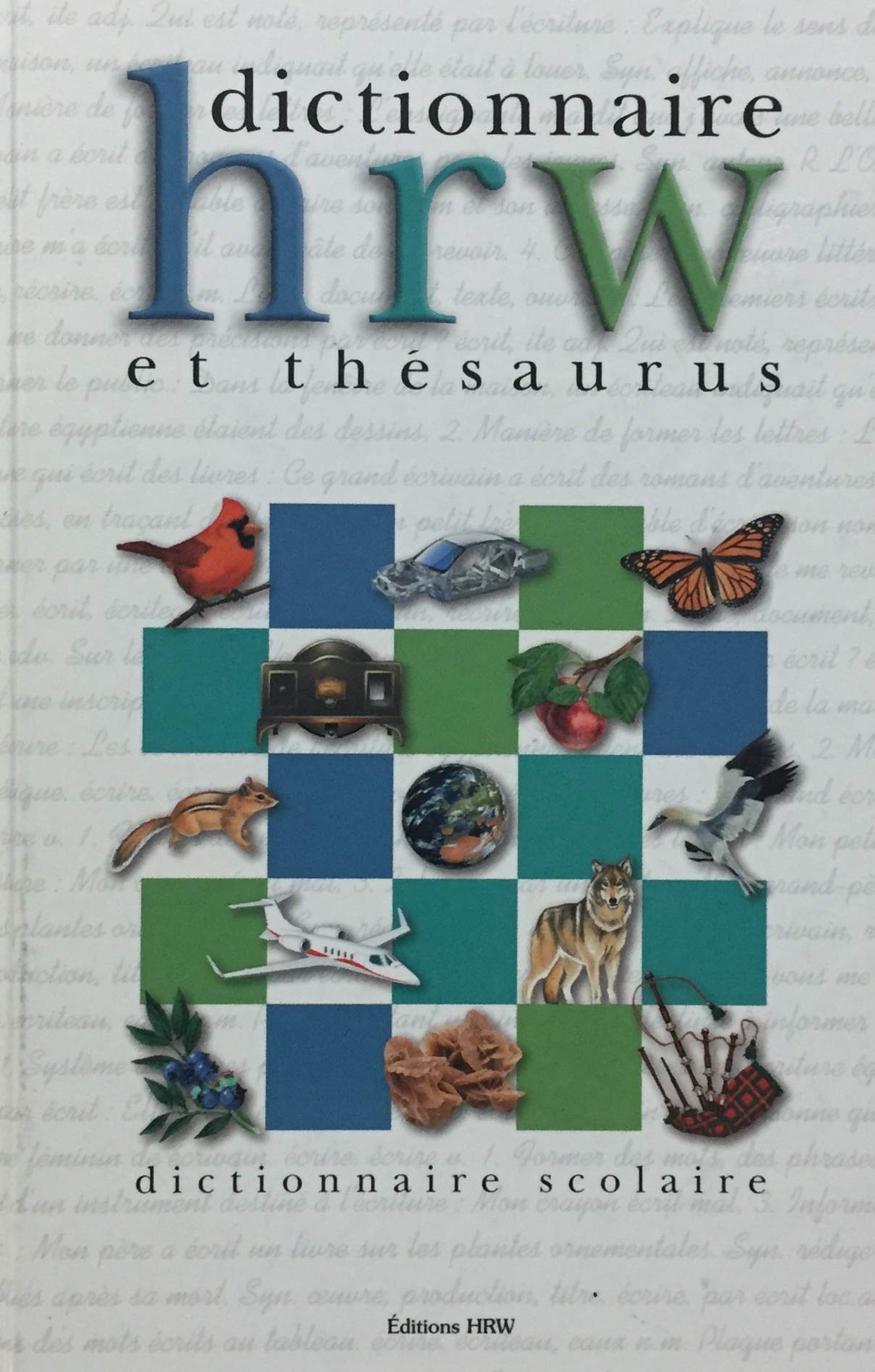 Livre Dictionnaire HRW et Thésaurus - Collectif (Livre d'occasion) - ISBN 0039278808