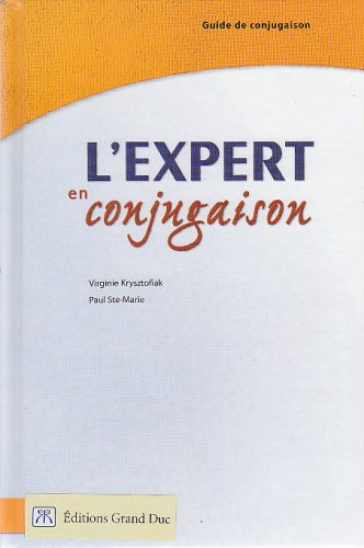 Livre L'expert en conjugaison - Collectif (Livre neuf) - ISBN 0039287254