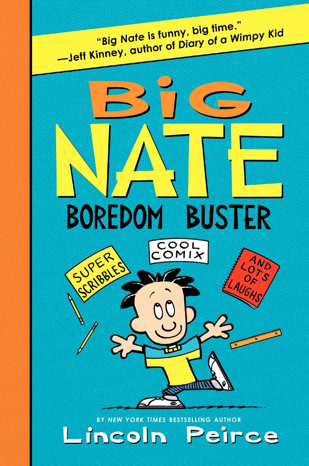 Livre Big Nate Boredom Buster - Lincoln Peirce (Livre d'occasion) - ISBN 0062091514
