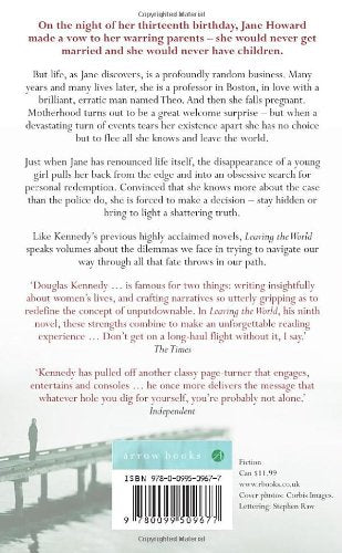 Livre Leaving the World - Douglas Kennedy (Livre d'occasion) - ISBN 0099509679