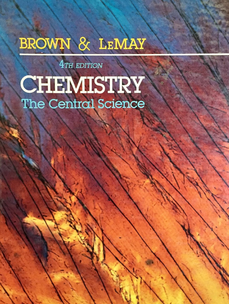 Livre Chemistry : The Central Science - Brown & Lemay (Livre d'occasion) - ISBN 0131297929