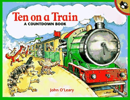Livre Ten on a Train : A Countdown Book - John O'Leary (Livre d'occasion) - ISBN 0140375279