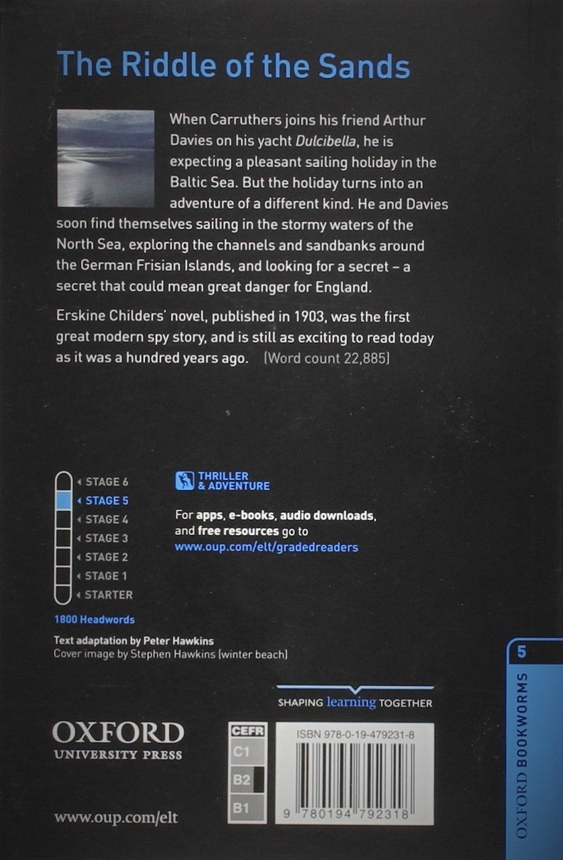 Livre The Riddle of the Sands - Erskine Childers (Livre d'occasion) - ISBN 0194792315