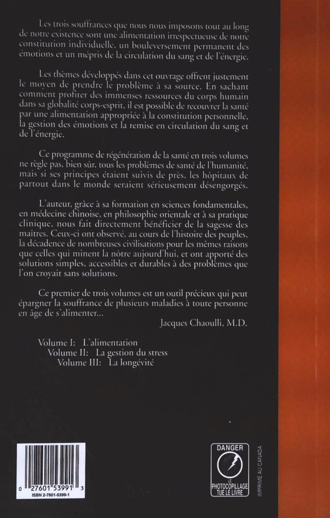 Livre Destination santé : Guérir, maigrir, rajeunir - Gérard Gervais (Livre neuf) - ISBN 2760153991