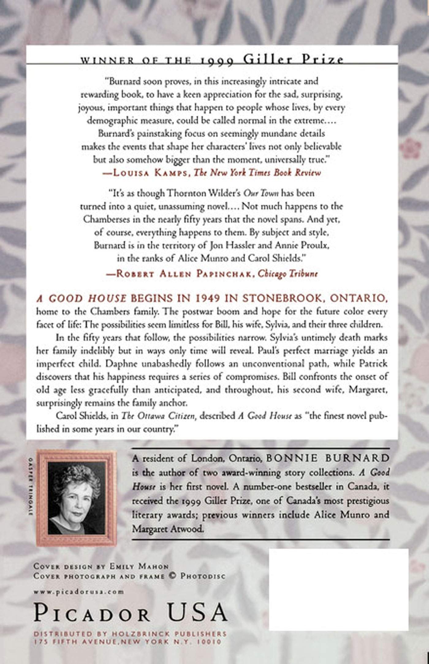 Livre A Good House - Bonnie Brunard (Livre d'occasion) - ISBN 0312420323