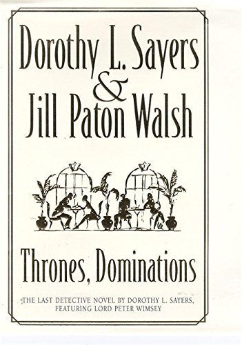 Livre Thrones, Dominations - Dorothy L. Sayers (Livre d'occasion) - ISBN 0340684550