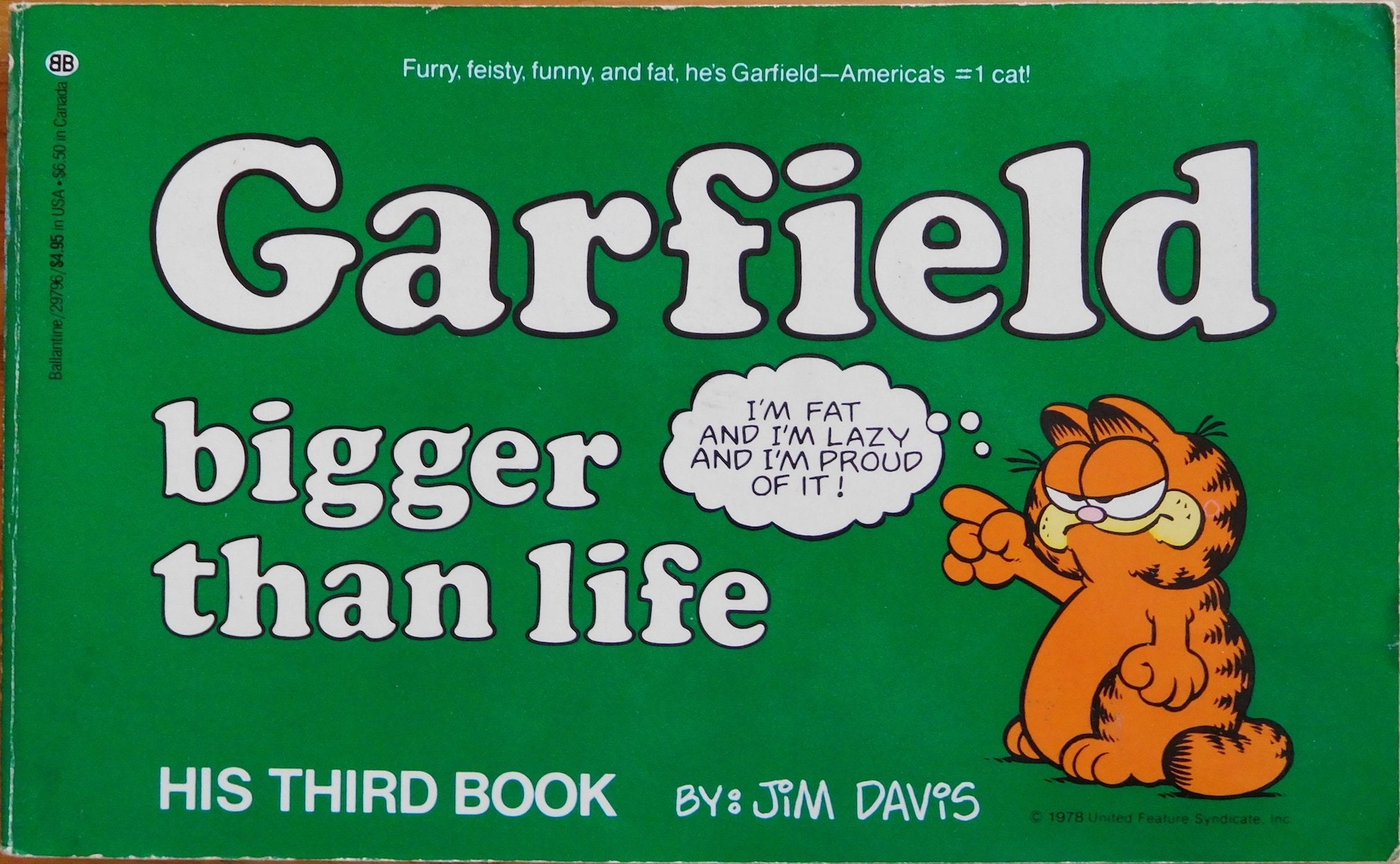 Garfield (EN) # 3 : Garfield Bigger Than Life - Jim Davis