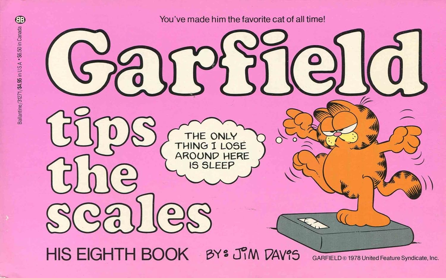 Garfield (EN) # 8 : Garfield Tips the Scales - Jim Davis