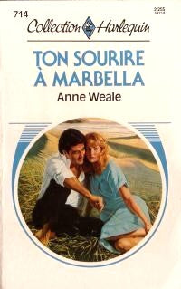 Livre Ton sourire à Marbella - Anne Weale (Livre d'occasion) - ISBN 0373479148