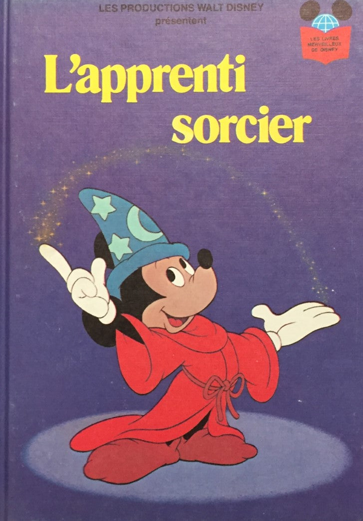 Livre Les livres merveilleux de Disney : L'apprenti sorcier (Livre d'occasion) - ISBN 0394825519