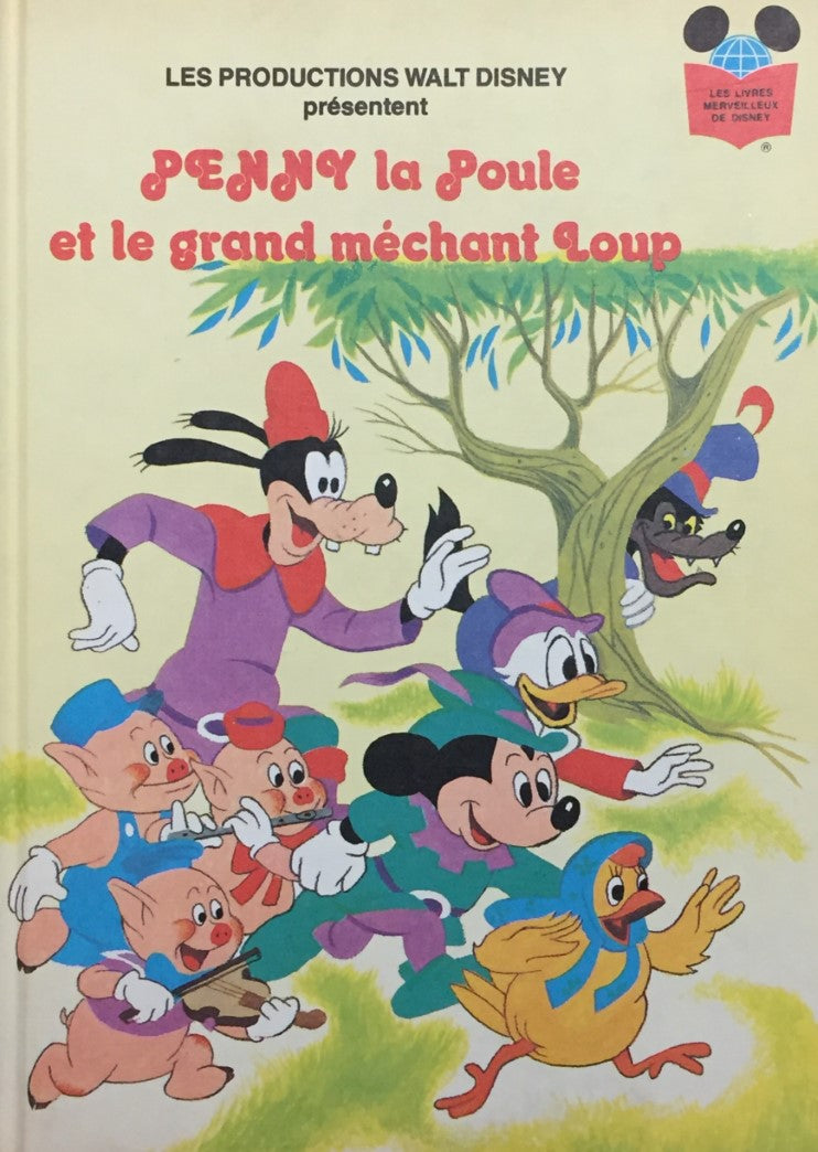 Livre Penny la Poule et le grand méchant Loup - Walt Disney (Livre d'occasion) - ISBN 0394840089