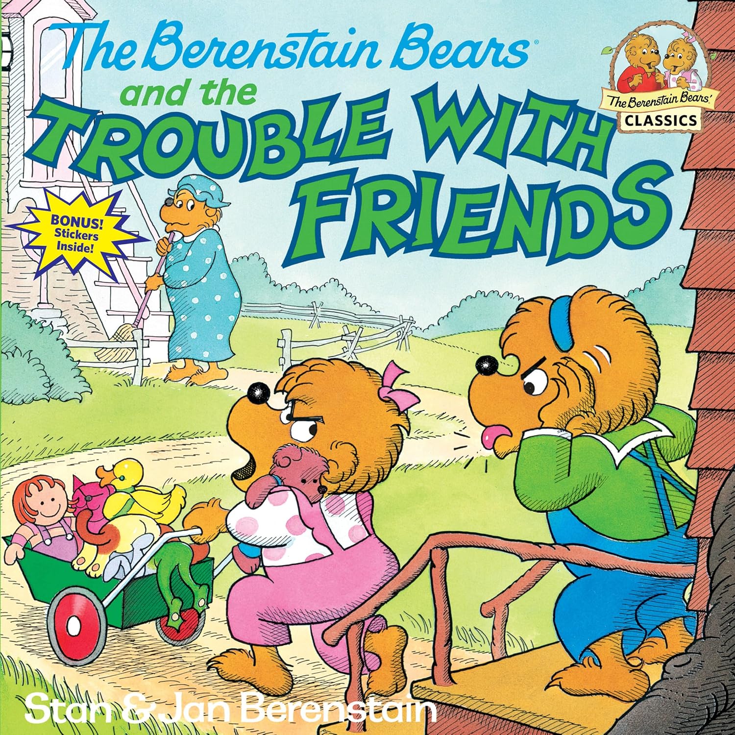 Livre The Berenstain Bears and the Trouble With Friends - Stan & Jan Berenstain (Livre d'occasion...