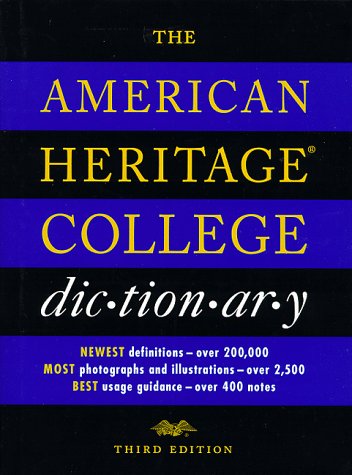 Livre The American Heritage College Dictionary (Livre d'occasion) - ISBN 0395671612