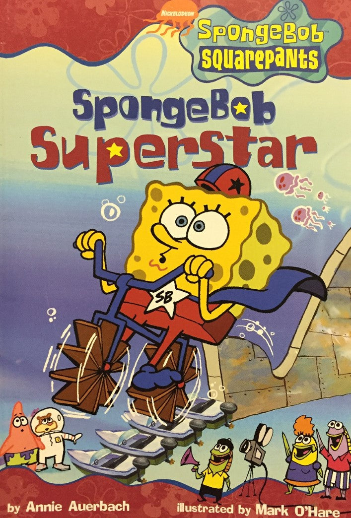 Livre SpongeBob Superstar - Annie Auerbach (Livre d'occasion) - ISBN 0439540275
