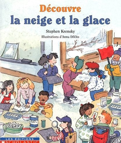 Livre Découvre la neige et la glace - Stephen Krensky (Livre d'occasion) - ISBN 0439986214