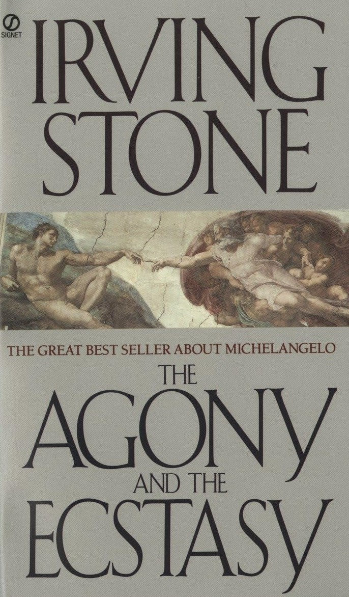 Livre The Agony and the Ecstasy - Irving Stone (Livre d'occasion) - ISBN 0451171357