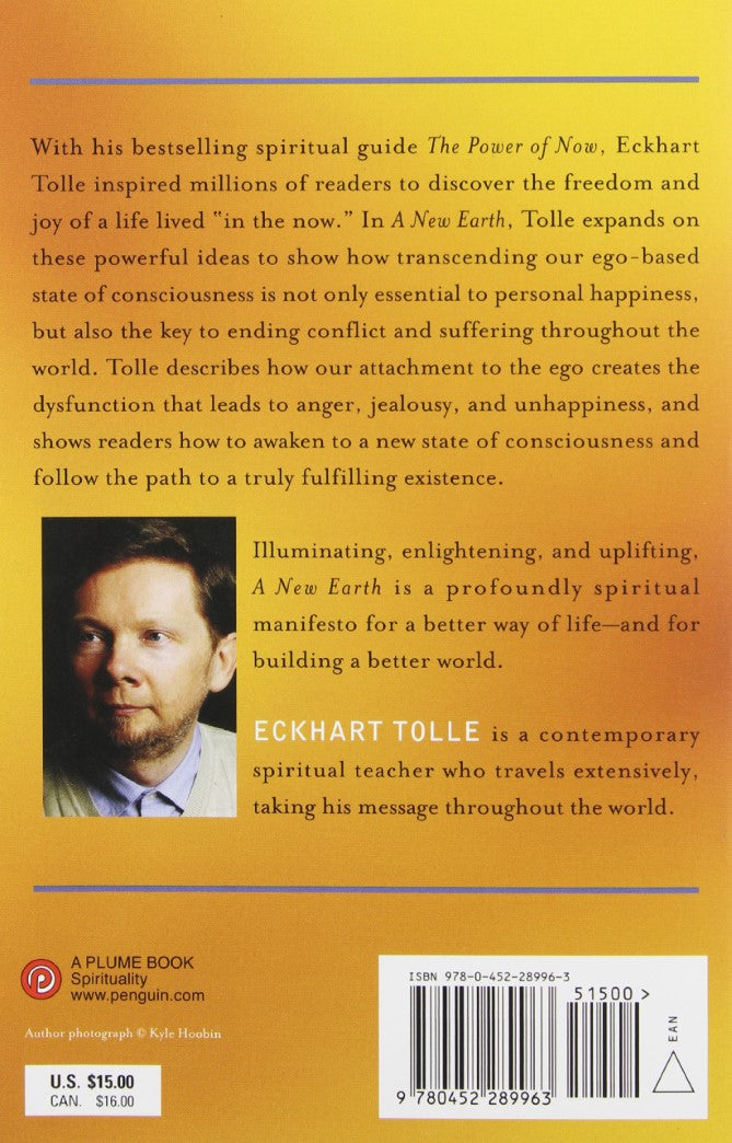 Livre A New Earth: Awakening to Your Life's Purpose (Oprah's Book Club, Selection 61) - Eckhart T...