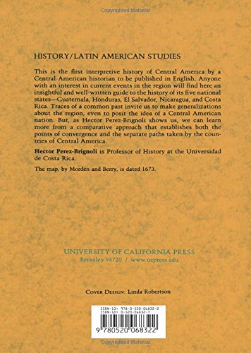 Livre A Brief History of Central America - Hector Perez-Brignoli (Livre d'occasion) - ISBN 052006...