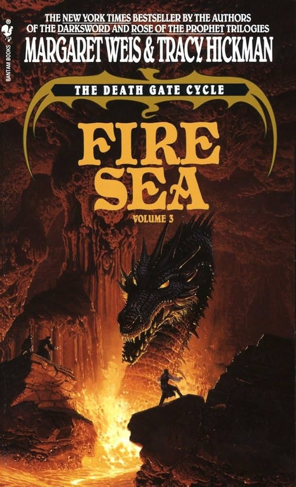 Livre Fire Sea - Margaret Weis (Livre d'occasion) - ISBN 0553295411