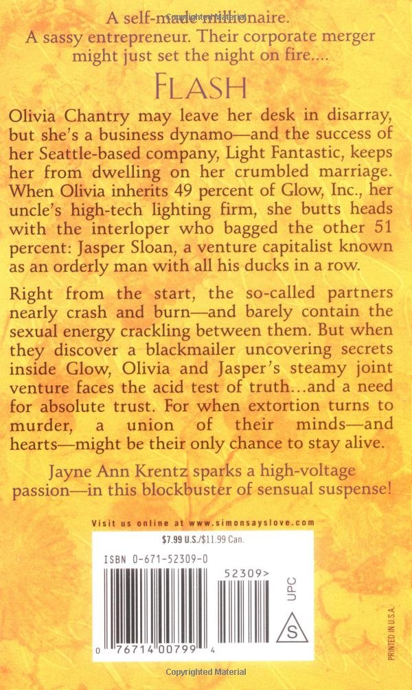 Livre Flash - Jayne Ann Krentz (Livre d'occasion) - ISBN 0671523090