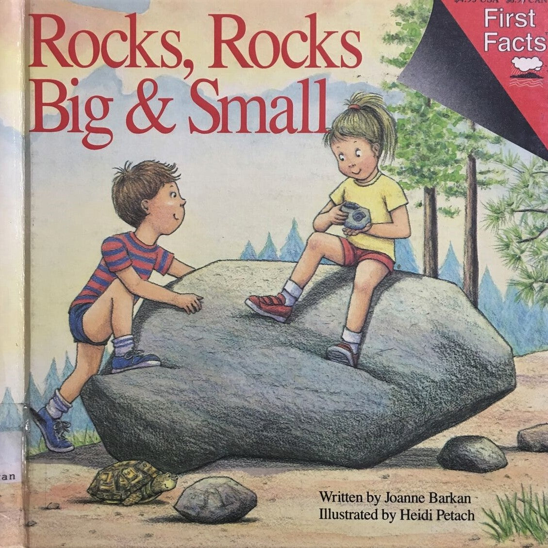 Livre Rocks, Rocks, Big and Small - Joanne Barkan (Livre d'occasion) - ISBN 0671686569