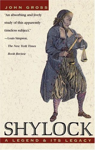 Livre Shylock : A legend & it's legacy - John Gross (Livre d'occasion) - ISBN 0671883860