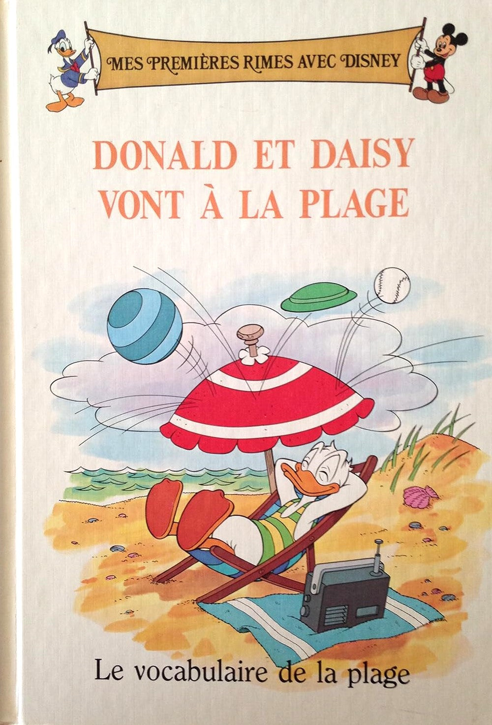 Livre Donald et Daisy vont à la plage ; le vocabulaire de la plage (Livre d'occasion) - ISBN 0717...