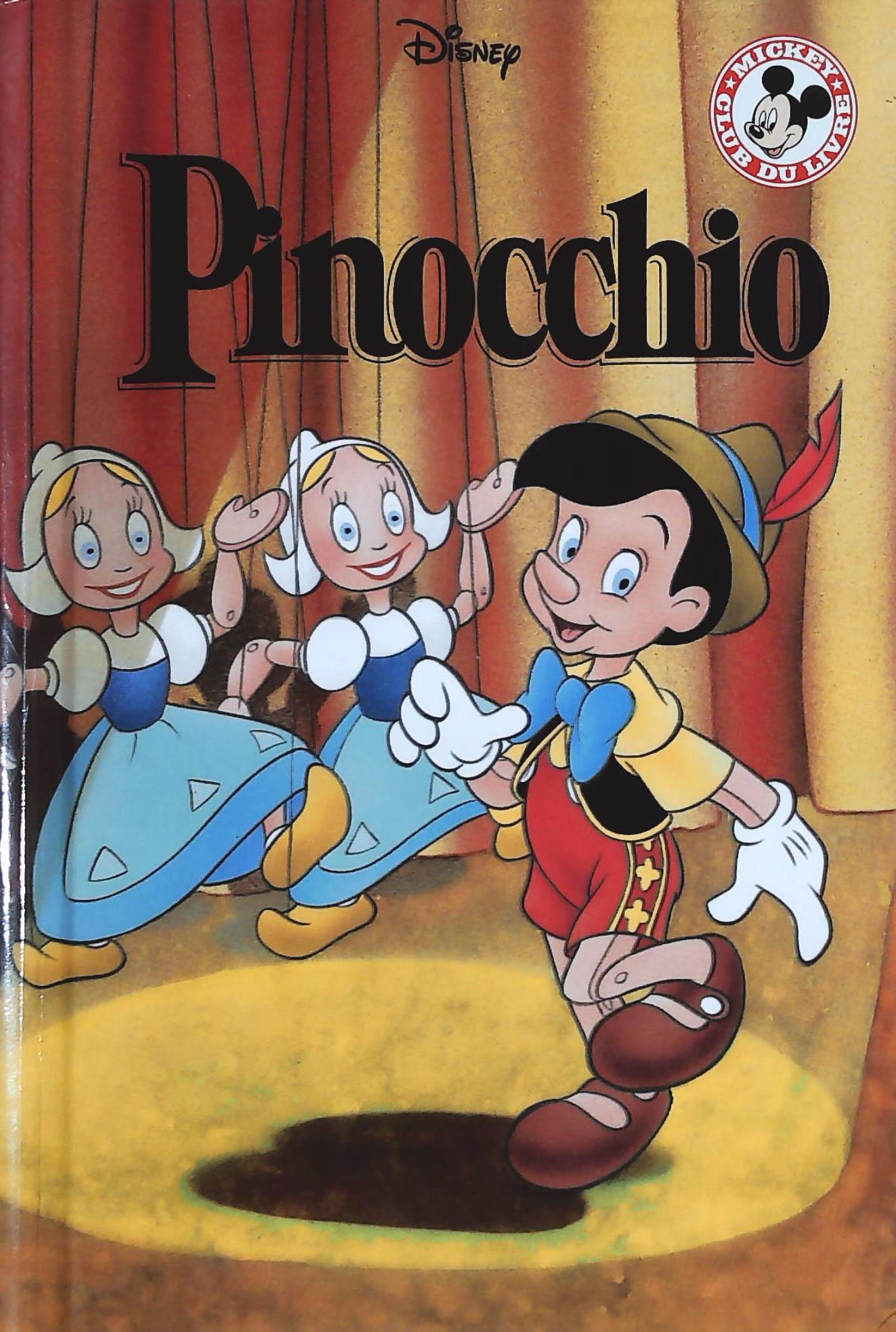 Club du livre Mickey : Pinocchio - Disney