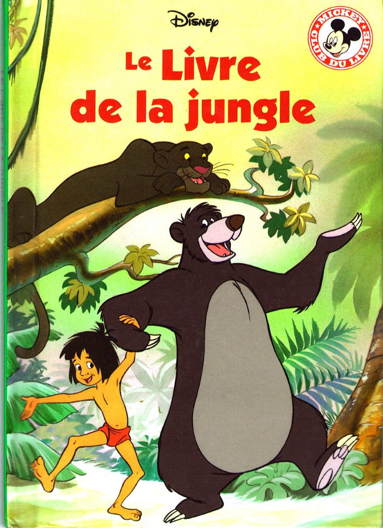 Club du livre Mickey : Le livre de la jungle - Disney