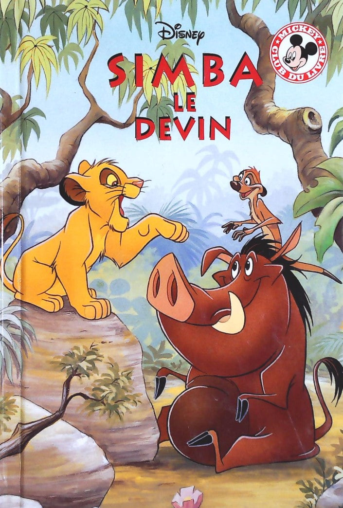 Club du livre Mickey : Simba le devin - Disney