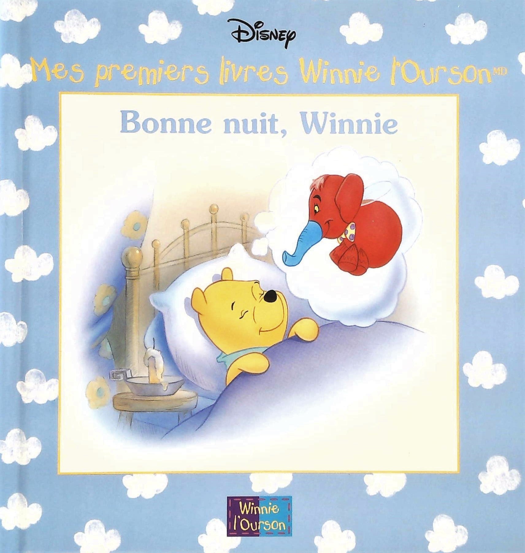 Livre Mes premiers livres Winnie l'Ourson : Bonne nuit, Winnie (Disney) (Livre d'occasion) -...