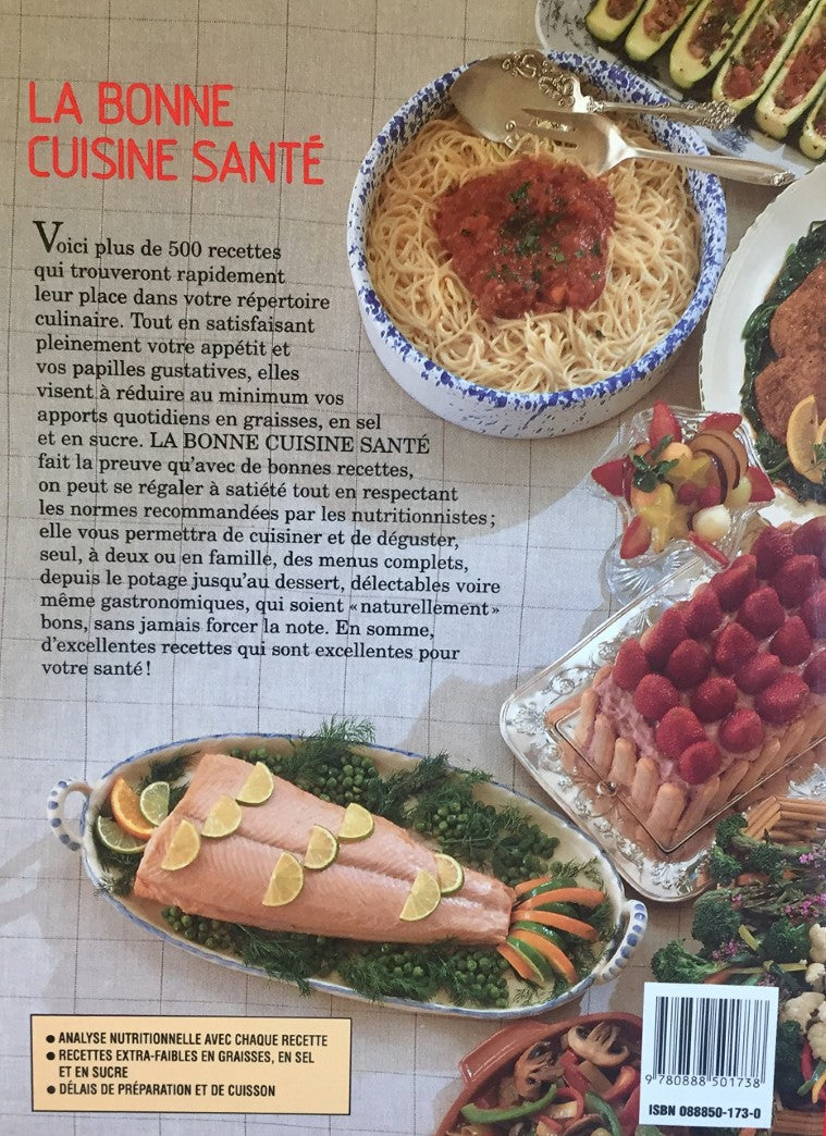 Livre La bonne cuisine santé - Collectif (Livre d'occasion) - ISBN 0888501730