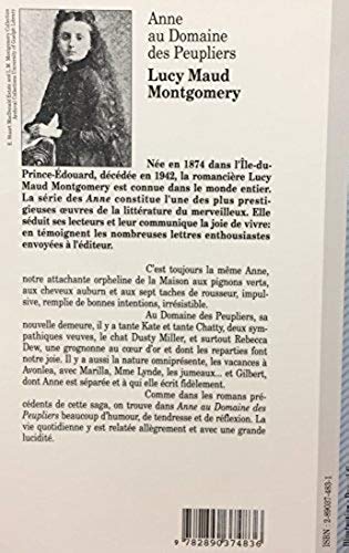 Série Anne # 4 : Anne au Domain des Peupliers (Lucy Maud Montgomery)