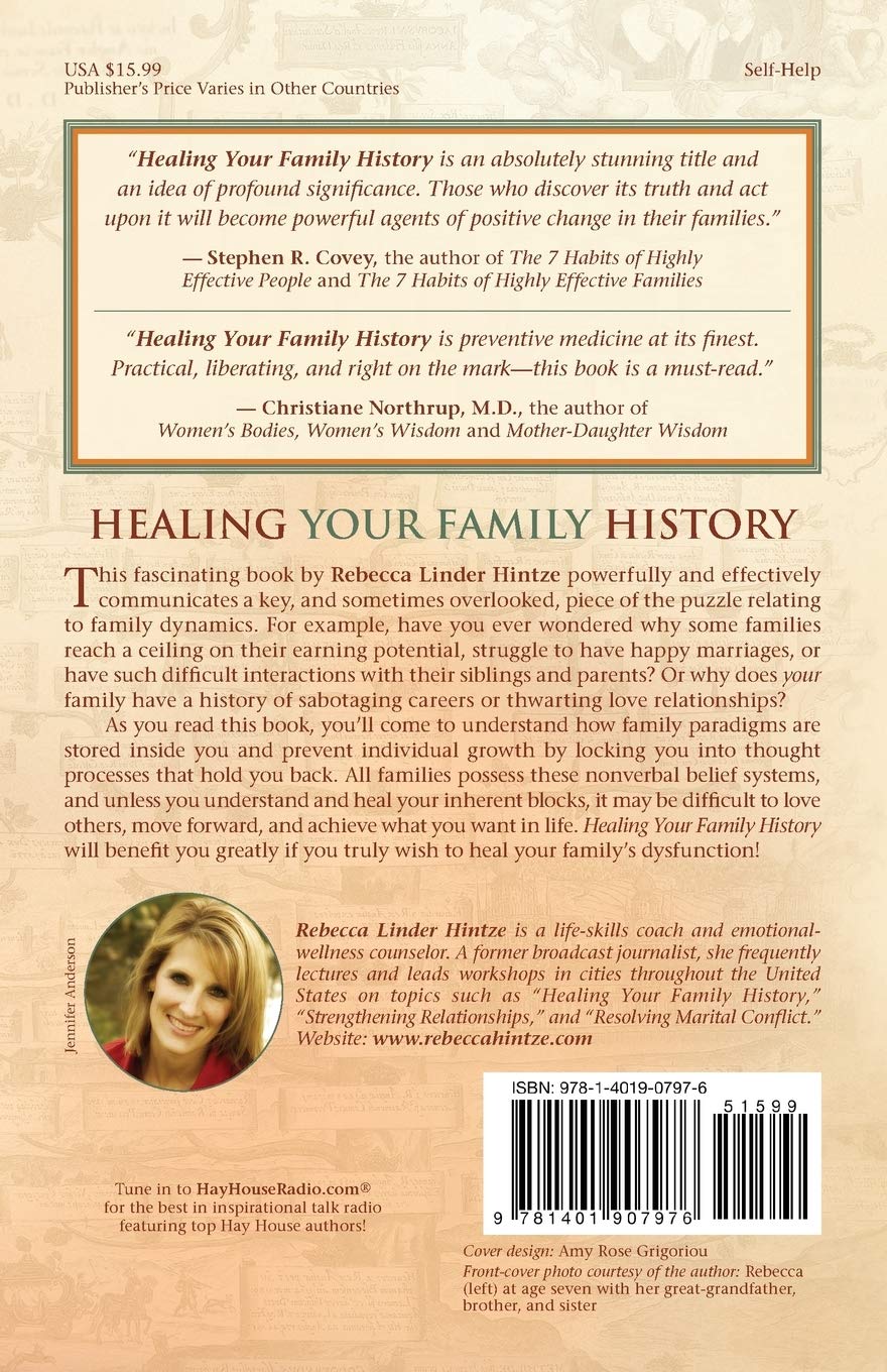 Livre Healing Your Family History: 5 Steps to Break Free of Destructive Patterns - Rebecca Linder...
