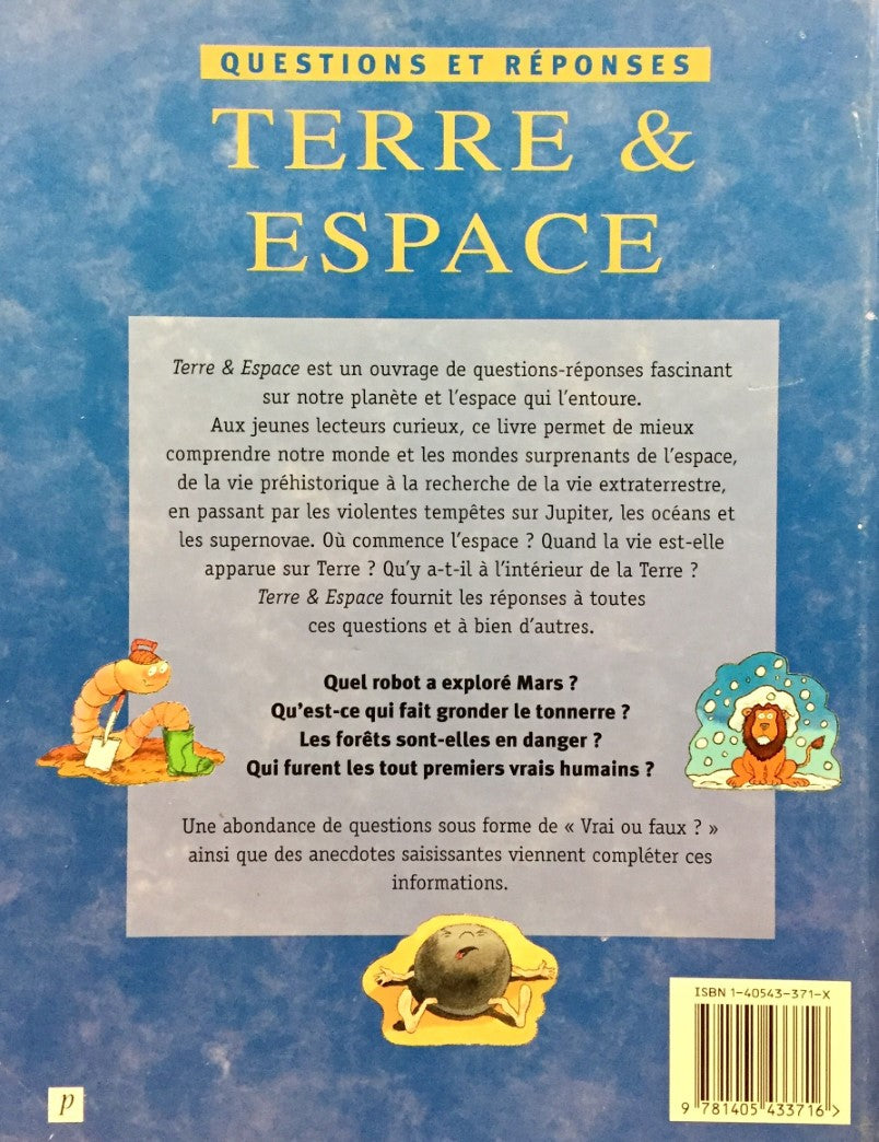 Livre Terre & Espace - Collectif (Livre d'occasion) - ISBN 140543371X