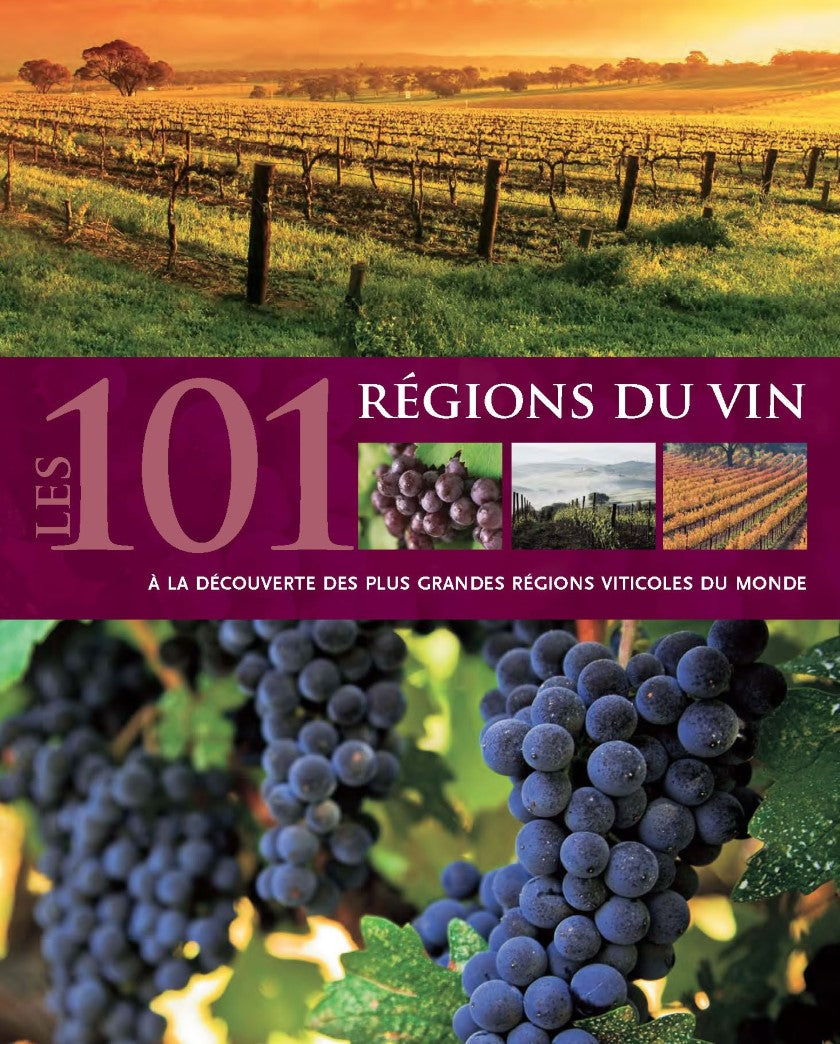 Livre Les 101 régions du vin : à la découverte des plus grandes régions viticoles du monde (Livre...