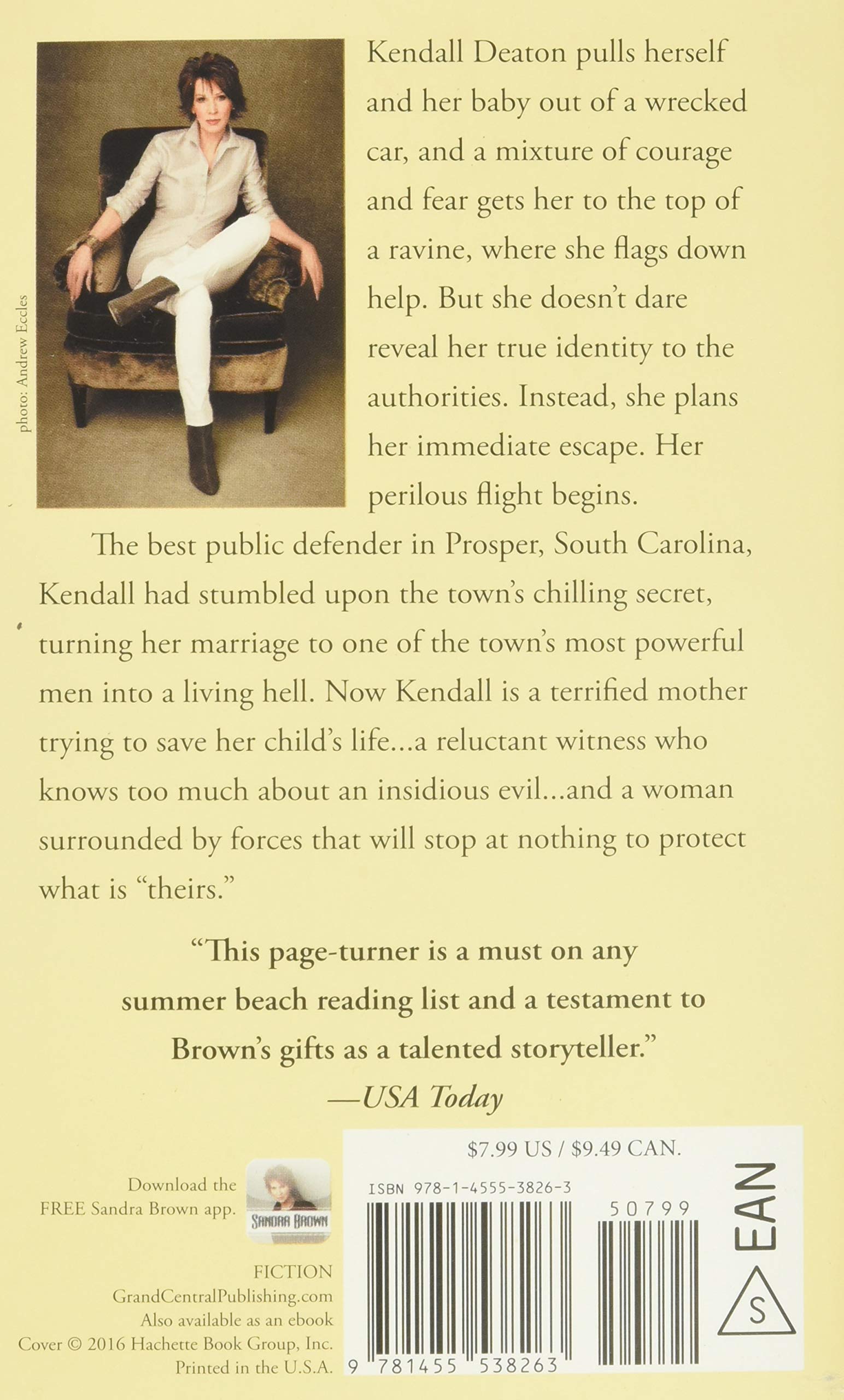 Livre The Witness - Sandra Brown (Livre d'occasion) - ISBN 1455538264