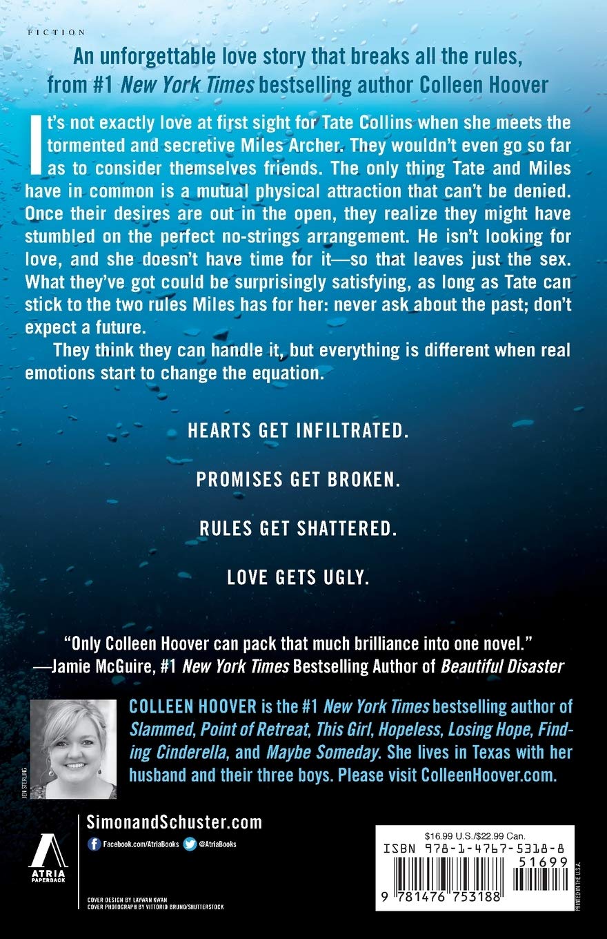 Livre Ugly Love - Colleen Hoover (Livre d'occasion) - ISBN 1476753180