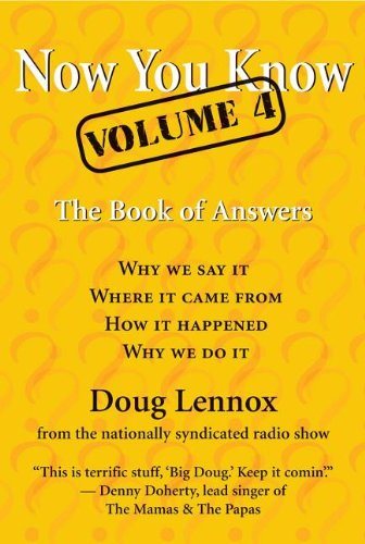 Now You Know # Vol. 4 : The Book of Answers - Doug Lennox