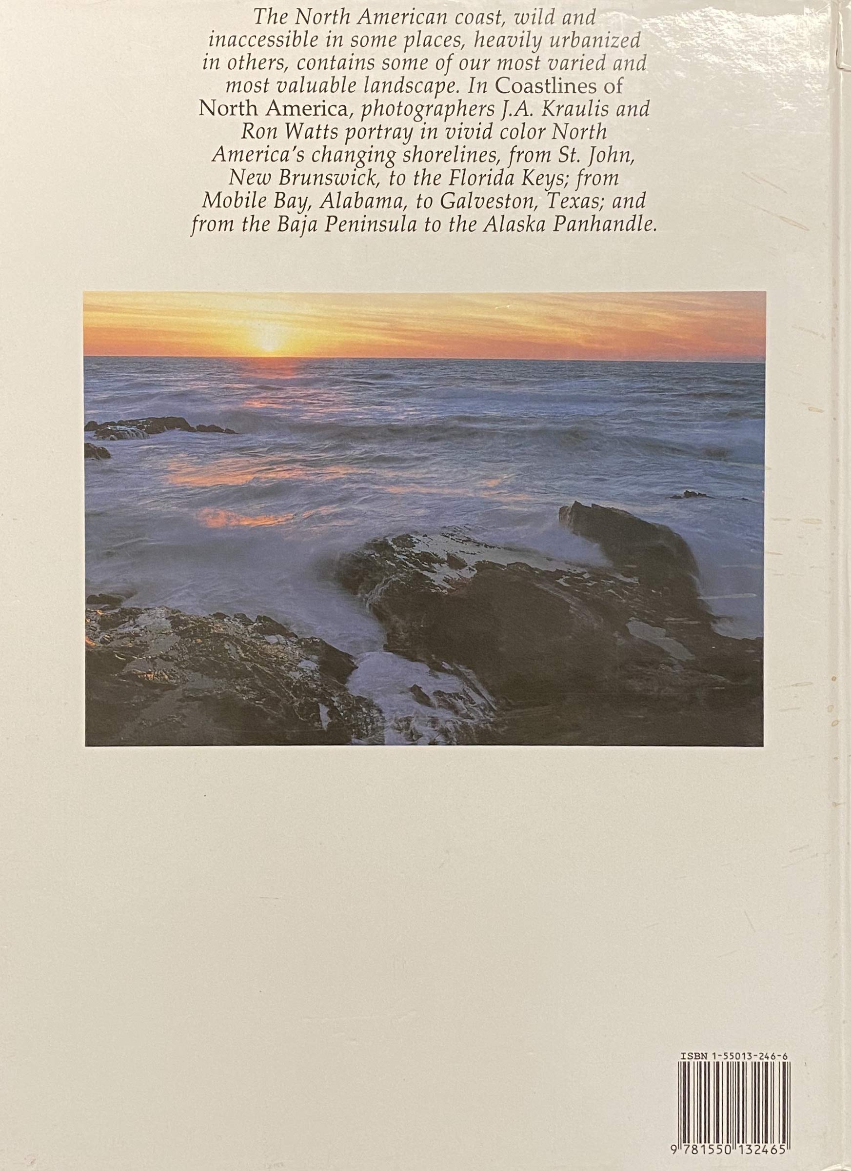 Livre Coastlines of North America - J.A. Kraulis (Livre d'occasion) - ISBN 1550132466