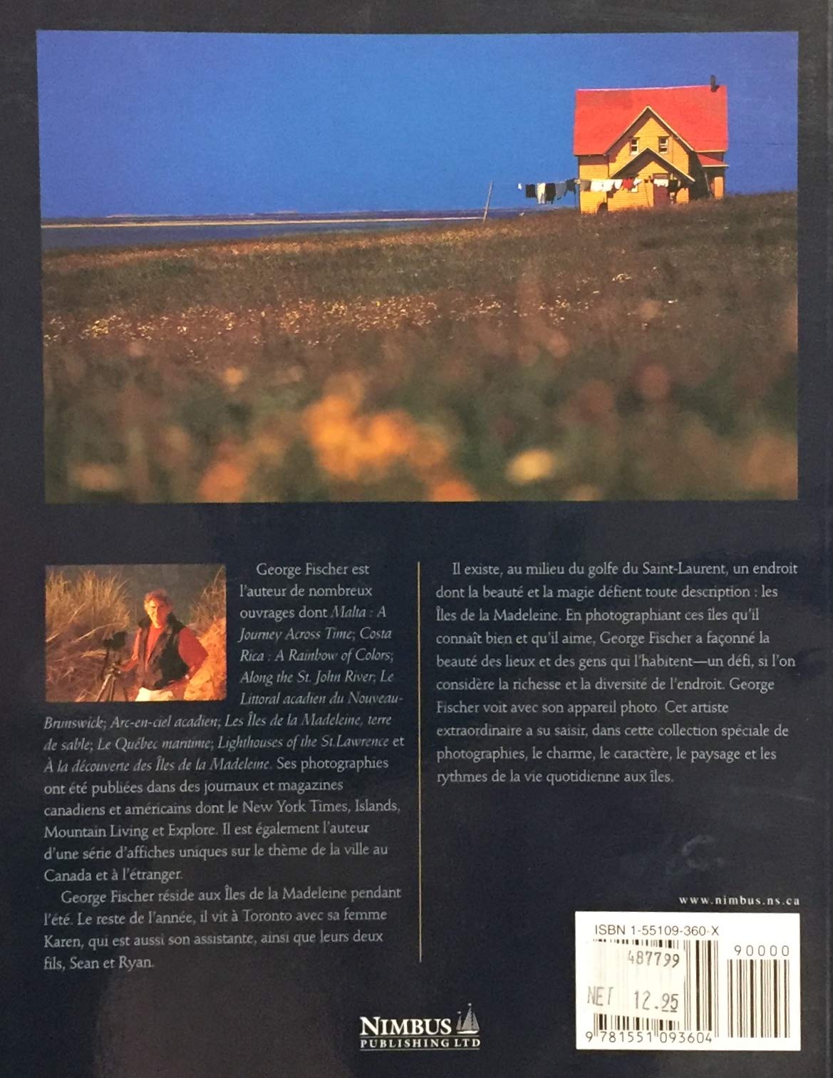 Livre Rendez-vous aux Îles de la Madeleine - George Fischer (Livre d'occasion) - ISBN 155109360X