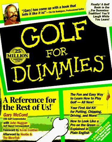 Livre Golf for dummies (Livre neuf) - ISBN 1568848579