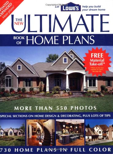 Livre The New Ultimate Book of Home Plans : Lowe's Branded Editors of Creative Homeowner (Livre d...