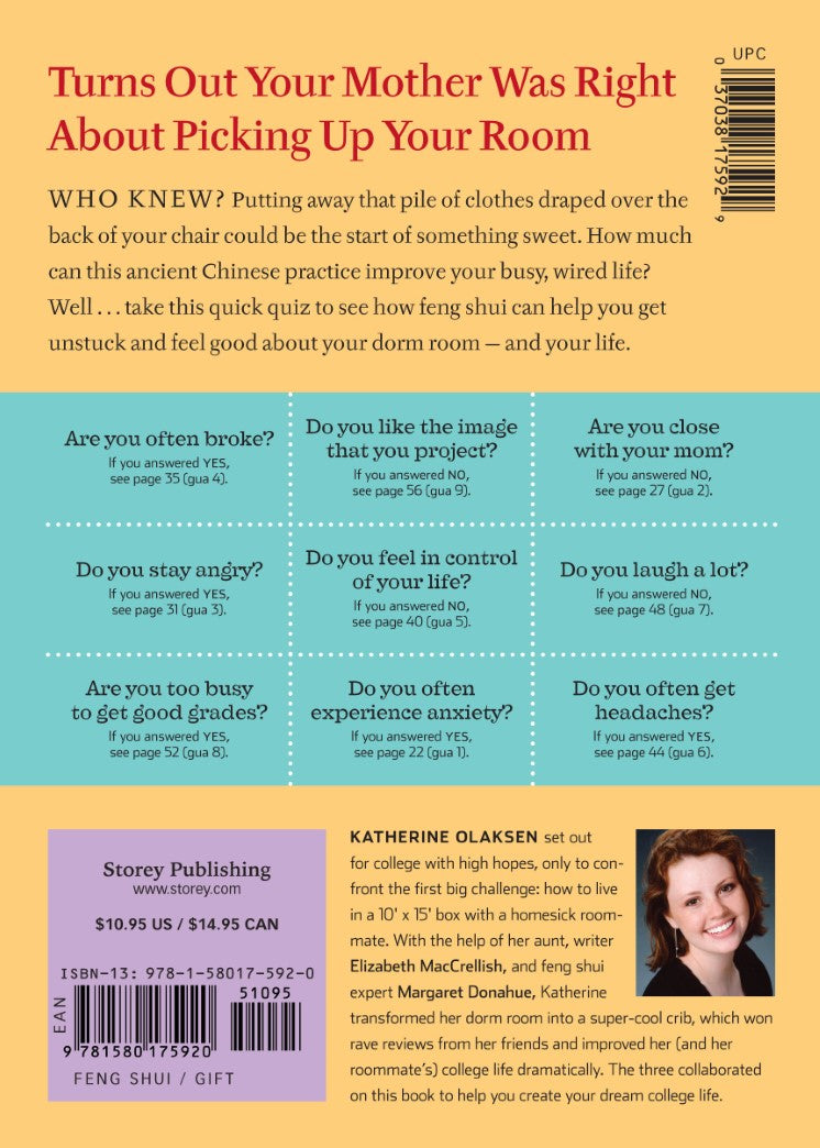 Livre Dorm Room Feng Shui: Find Your Gua, Free Your Chi - Katherine Olaksen (Livre neuf) - ISBN 1...