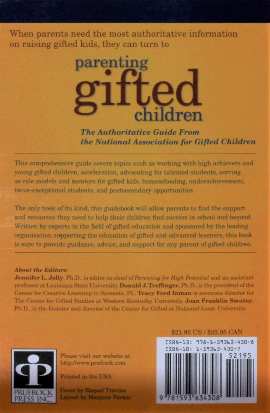 Livre Parenting Gifted Children: The Authoritative Guide From the National Association for Gifted...