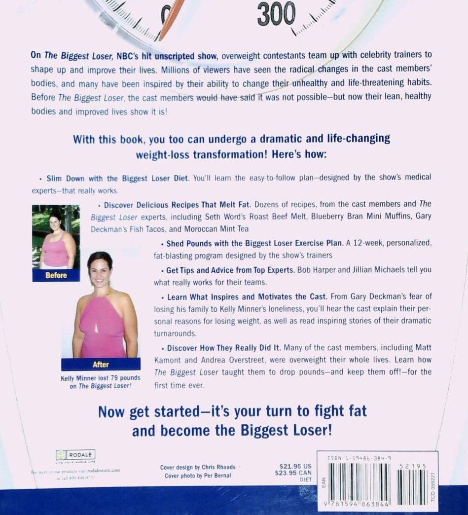 Livre The Biggest Loser: The Weight Loss Program to Transform Your Body, Health, and Life (Livre ...