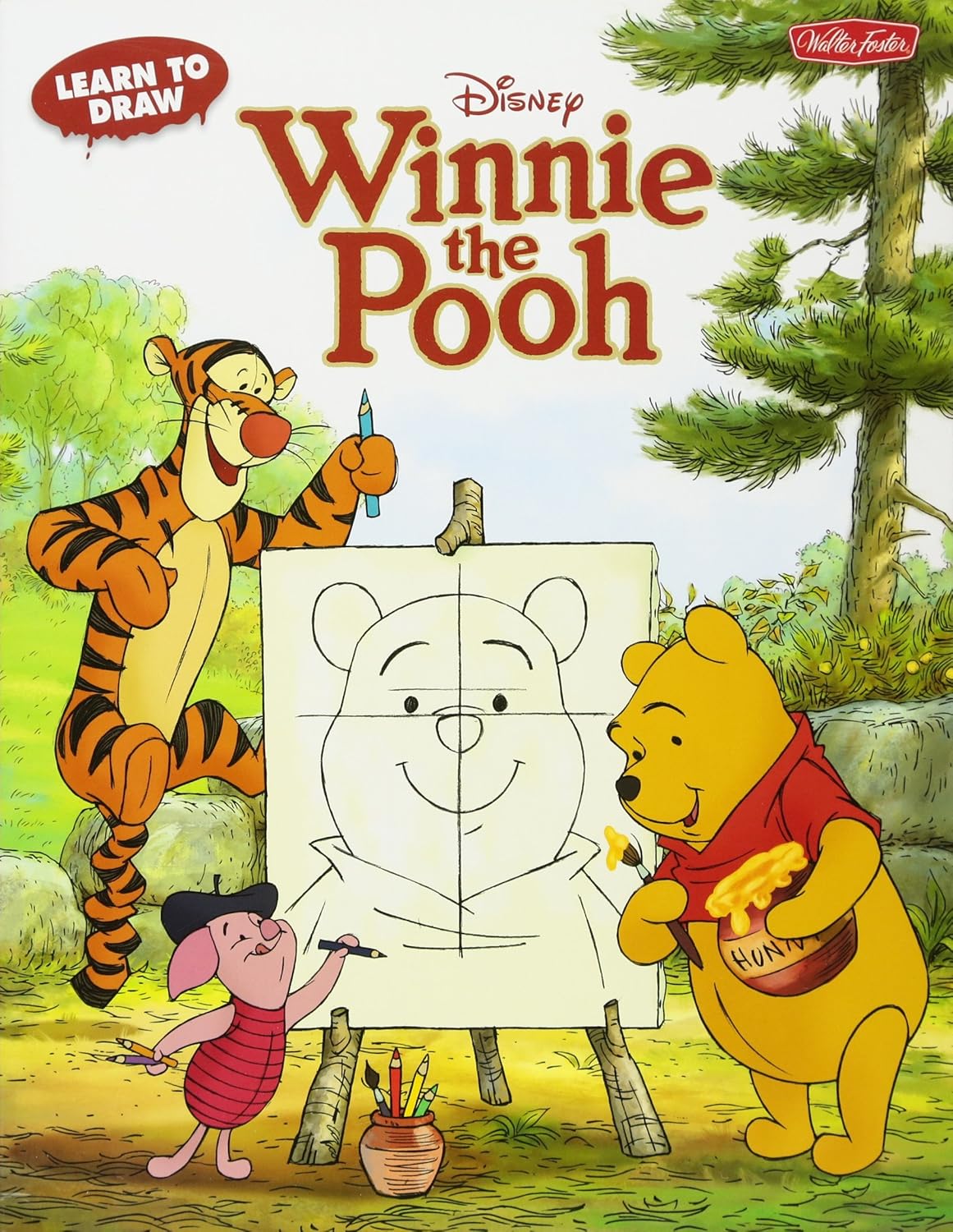 Livre Learn to Draw Disney's Winnie the Pooh: Featuring Tigger, Eeyore, Piglet, and other favorit...