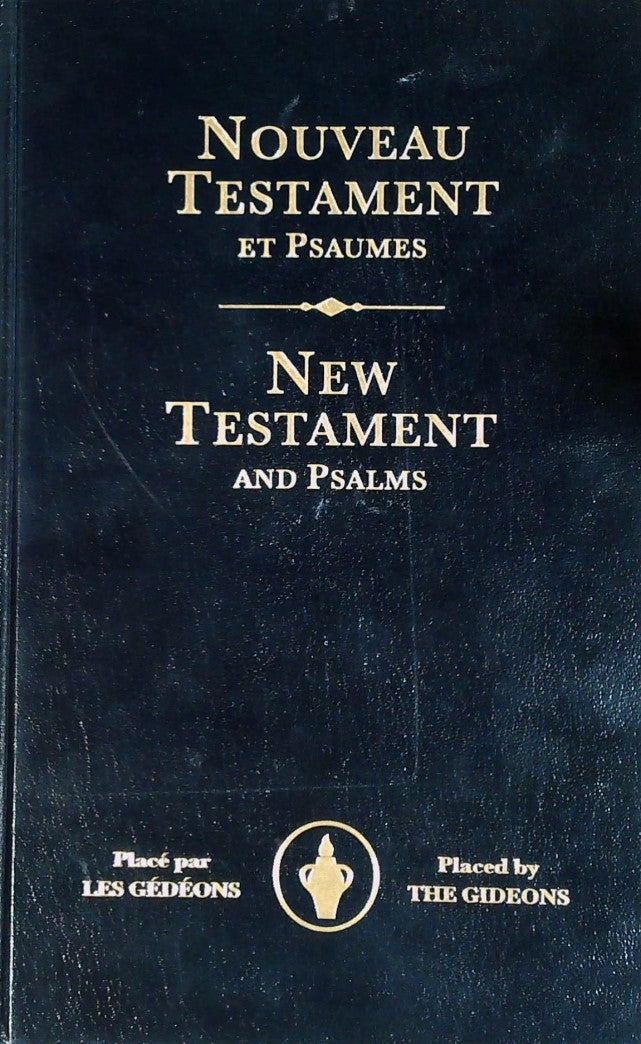 Livre Nouveau Testament et Psaumes - New Testament and Psalms (Bilingue) Noir - Collectif (Livre ...