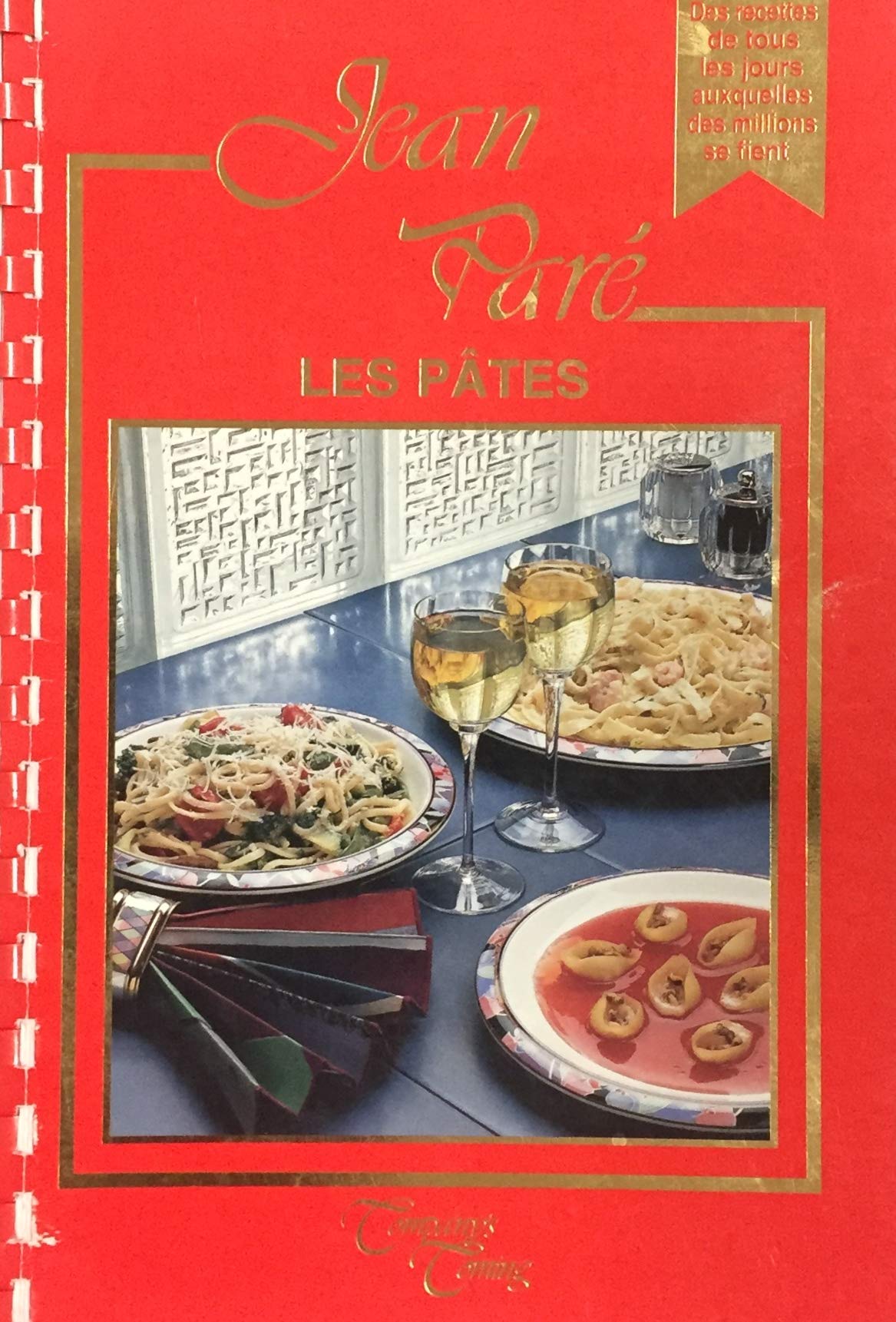 Livre Les pâtes - Jean Paré (Livre d'occasion) - ISBN 1895455227